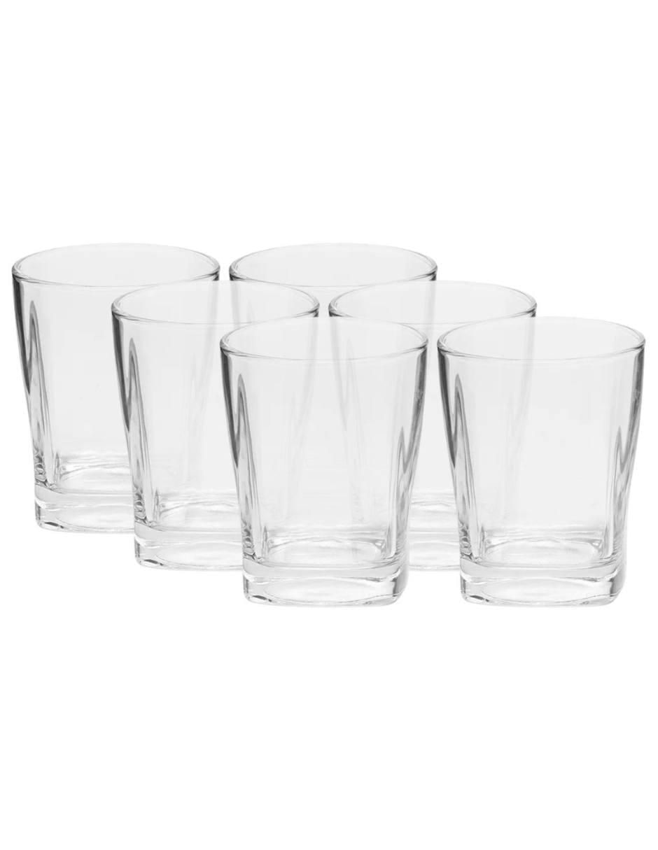Set de vasos old fashion Verona de vidrio con 6 piezas