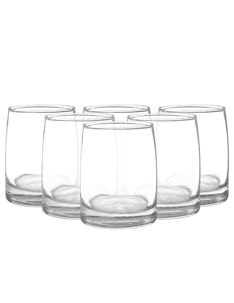 Set de vasos old fashion Toledo de vidrio con 6 piezas
