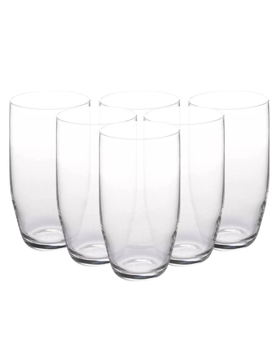 Set de vasos para agua Opera de vidrio con 6 piezas