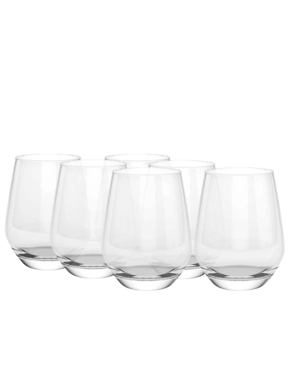 Set de vasos para agua Sicilia de vidrio con 6 piezas Set de vasos para agua Sicilia de vidrio con 6 piezas