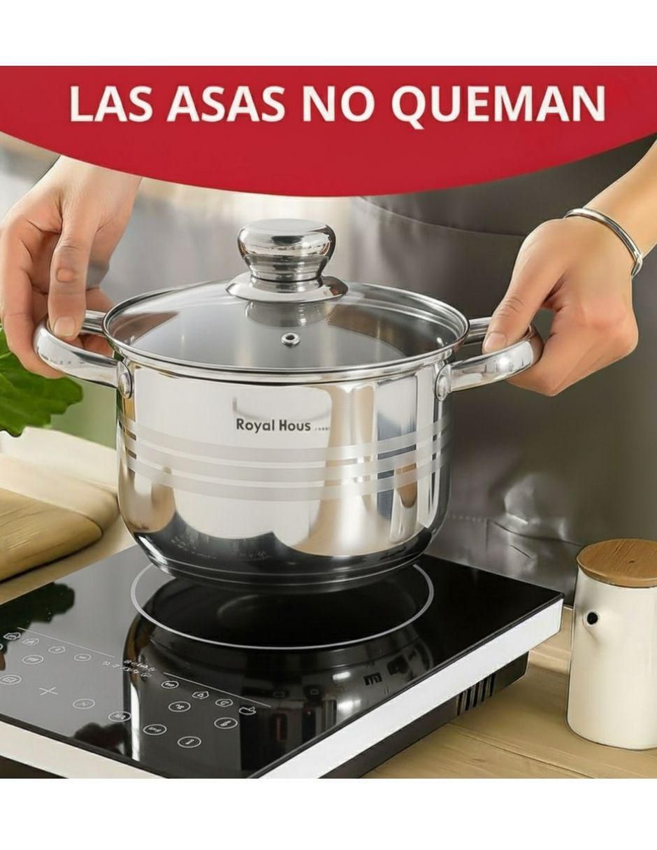 Batería de cocina 5712876713407 de acero inoxidable 12 piezas 2