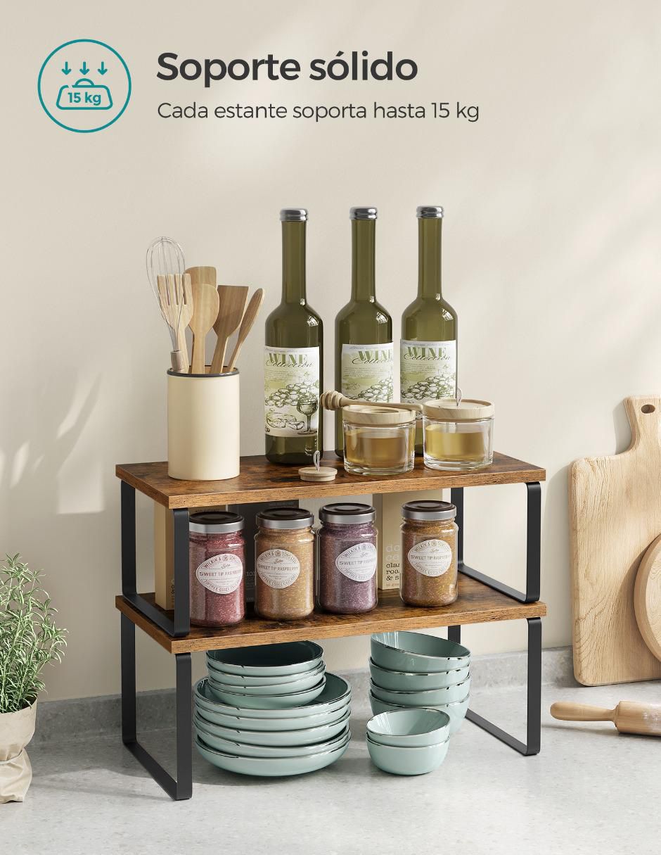 Estante de MDP Bystro MKCS200x01 2
