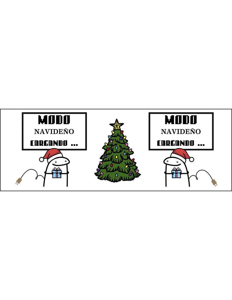 Termo de acero inoxidable Navidad con tapa a presión 520 ml 4