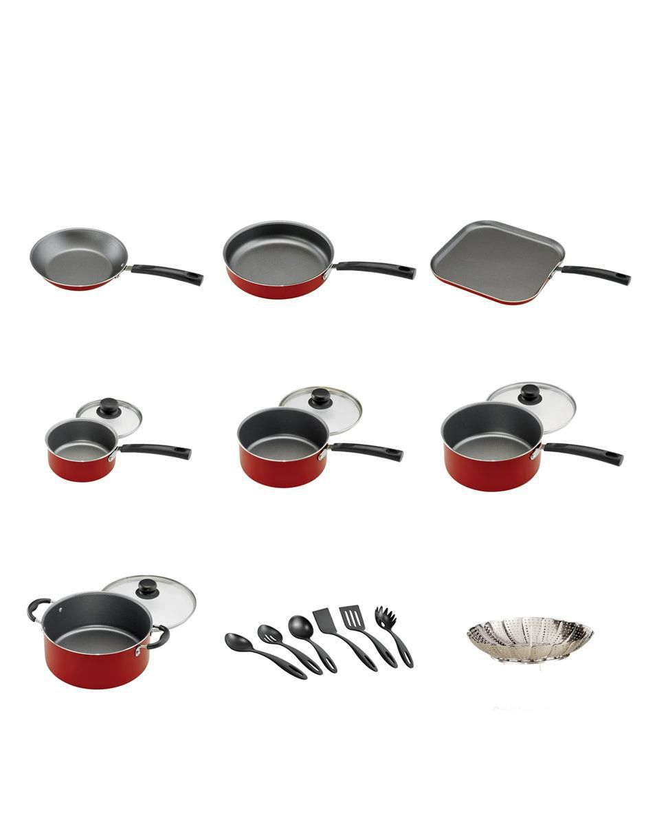 Batería de cocina Primaware de aluminio antiadherente sin PFOA 18 piezas 3