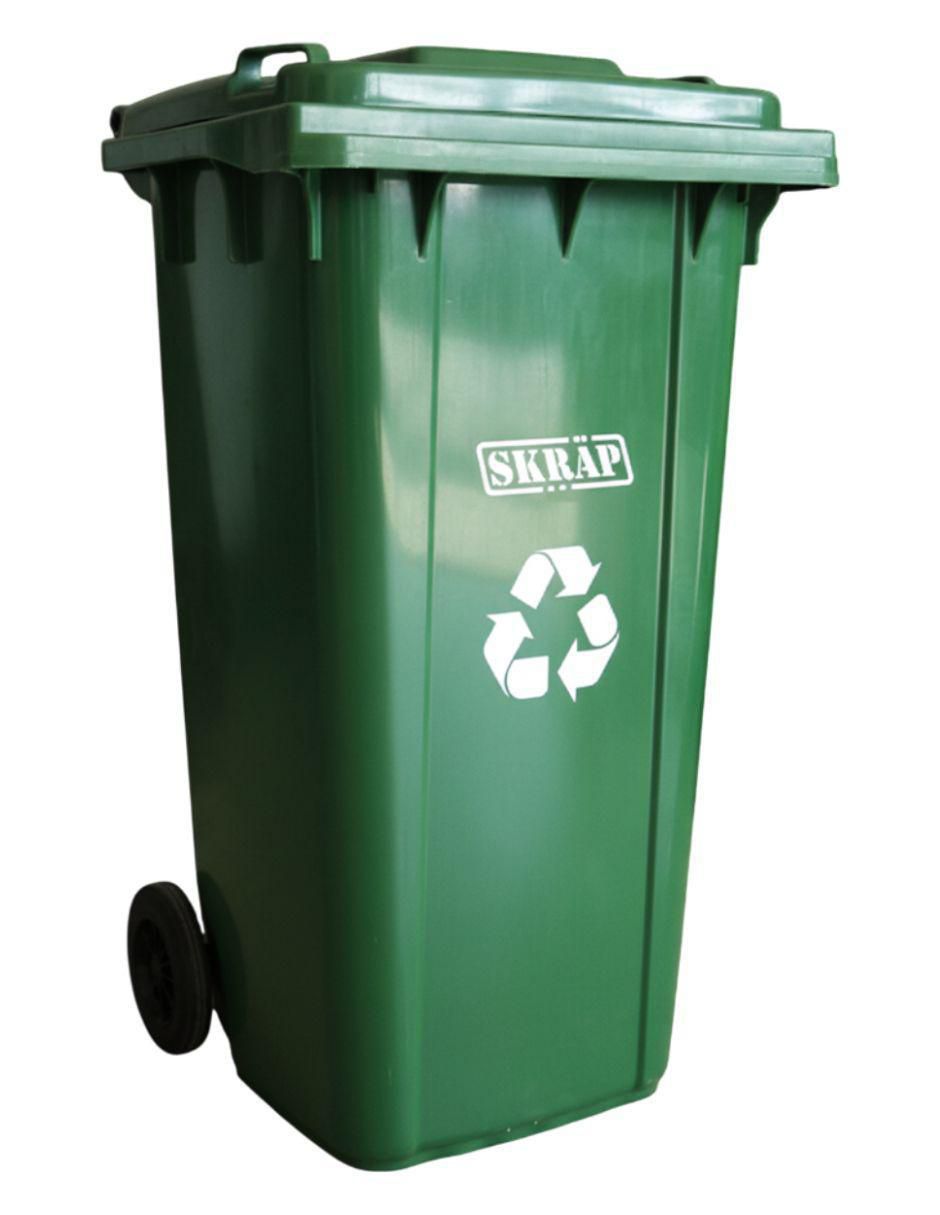 Bote de basura Skräp Urbano Ecomóvil 240L de plástico Bote de basura Skräp Urbano Ecomóvil 240L de plástico