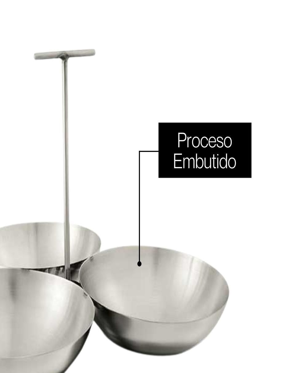Set salsera de acero inoxidable 100 ml 2