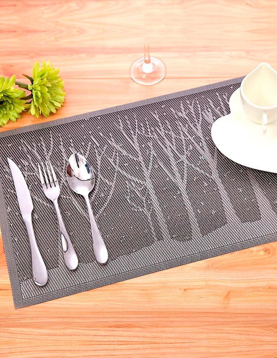 Set mantel individual rectangular "de" pvc aquila no aplica no aplica