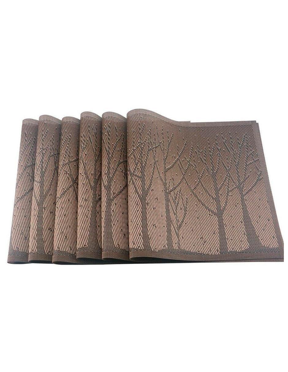 Set mantel individual rectangular de pvc