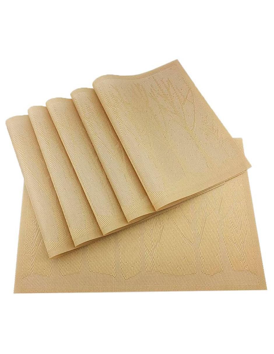 Set mantel individual rectangular "de" pvc aquila no aplica no aplica