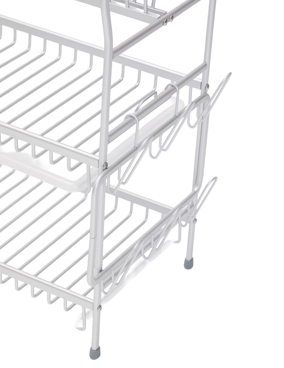 Escurridor de trastes Blue de aluminio 6