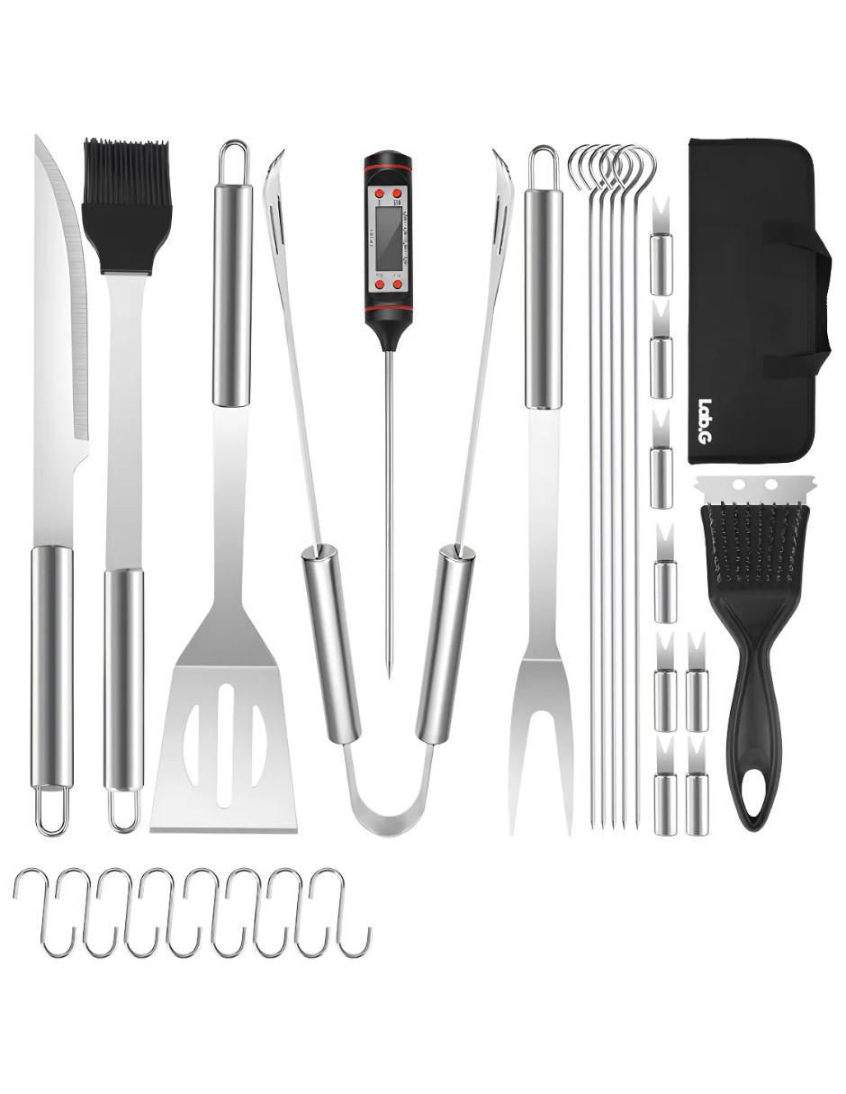 Set utensilios de acero inoxidable