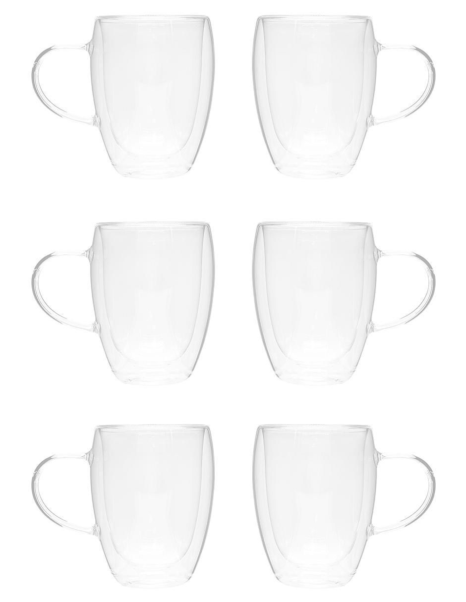 Set de tazas clásicas John Nada 6 piezas