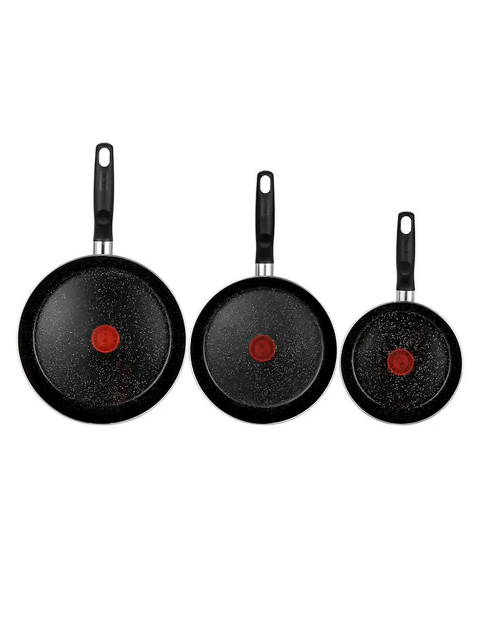 Set de sartenes de aluminio 3 piezas 2