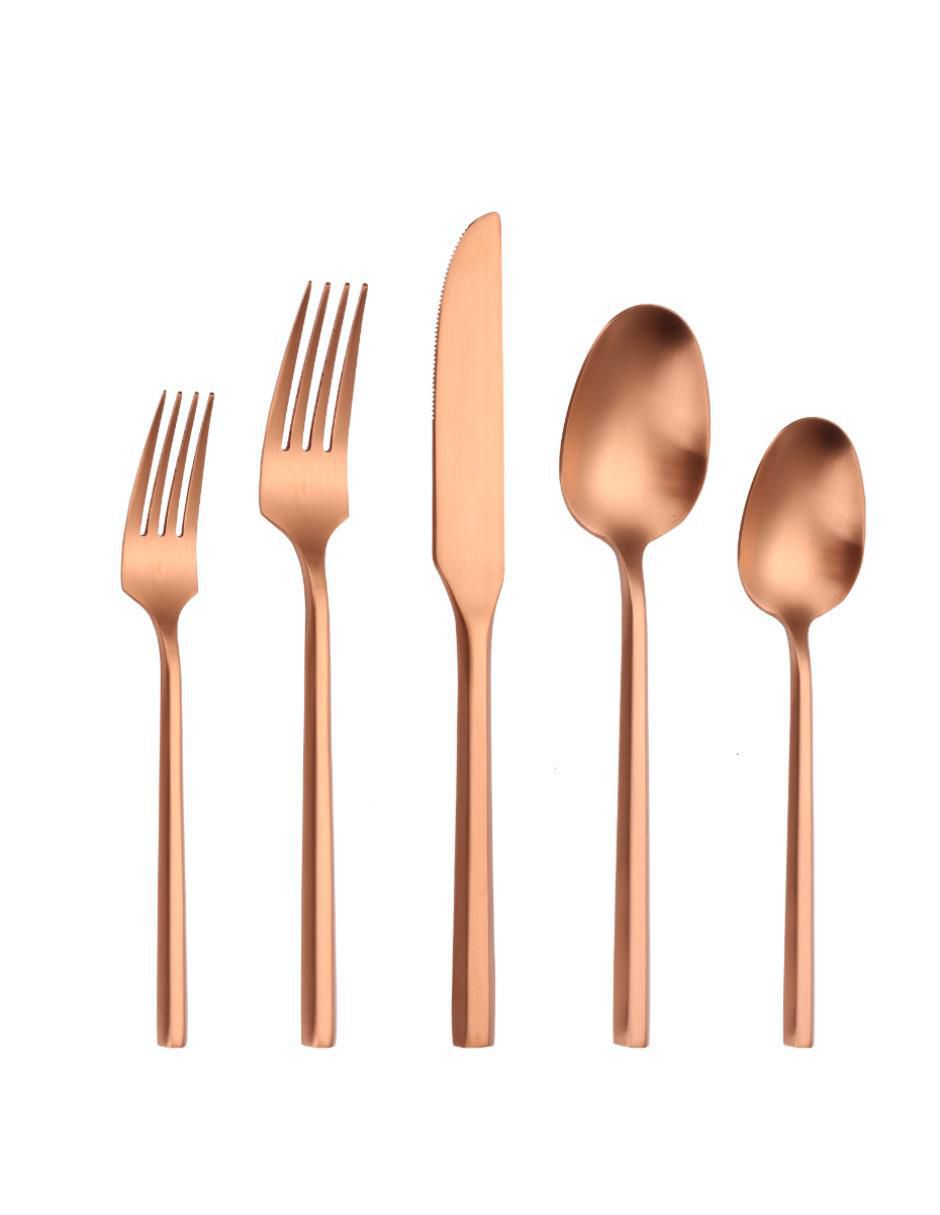 Set cubiertos de acero inoxidable 20 piezas
