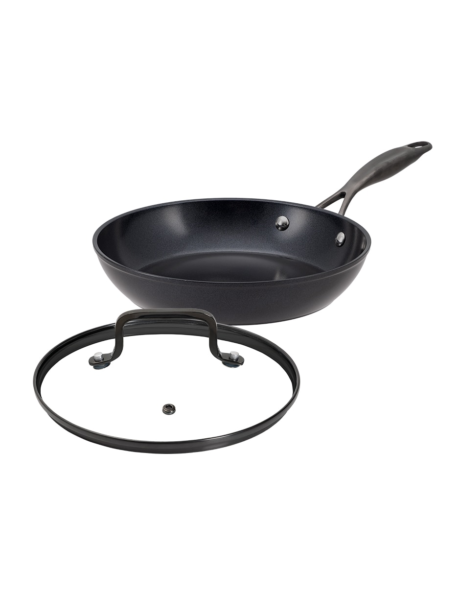 Sartén con tapa Black de aluminio 2