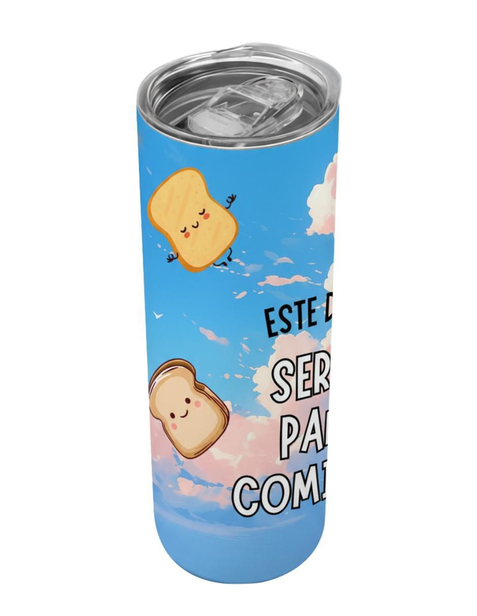 Termo de acero inoxidable con tapa a presión 590 ml Termo de acero inoxidable con tapa a presión 590 ml