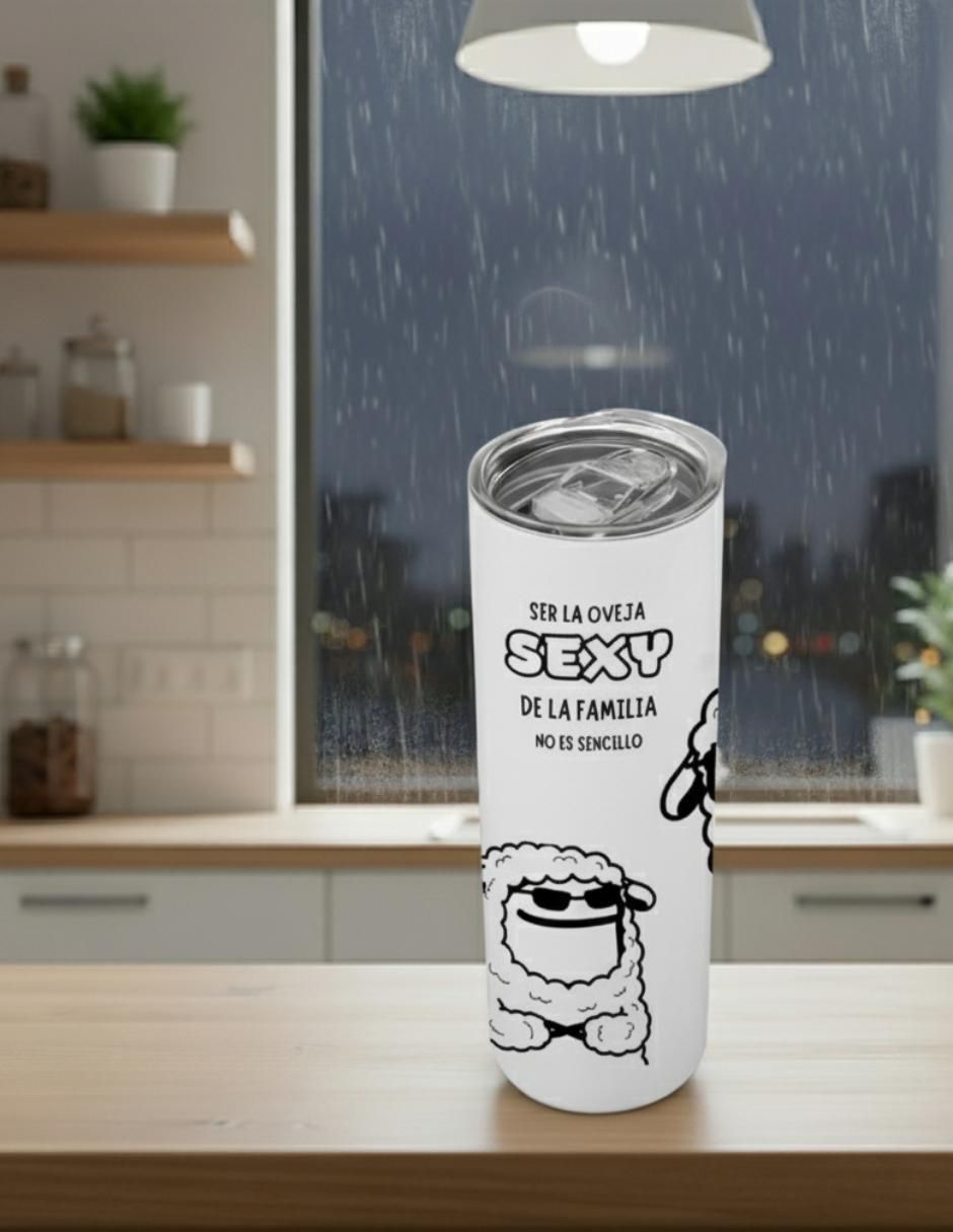 Termo de acero inoxidable con tapa a presión 590 ml 3