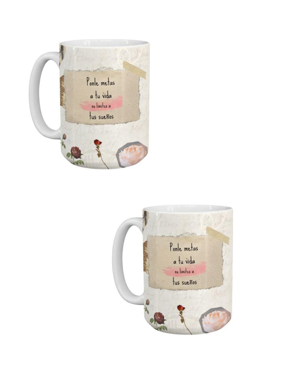 Set de tazas clásicas 2 piezas