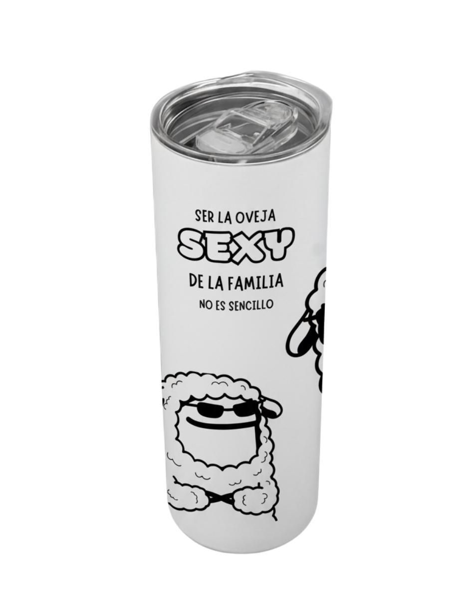 Set termo de acero inoxidable con tapa a presión 2