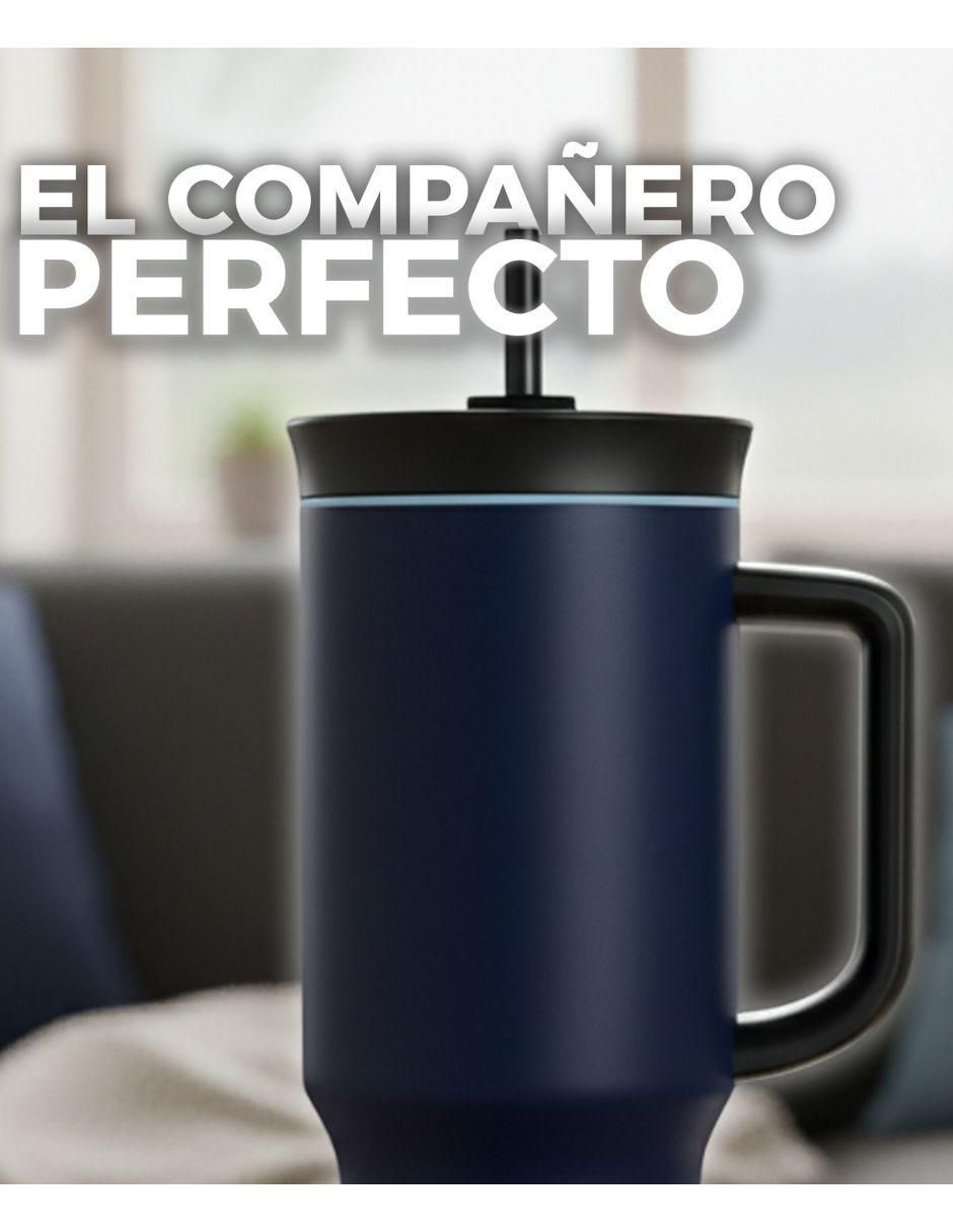 Termo de acero inoxidable con tapa rosca 1.1 L 5