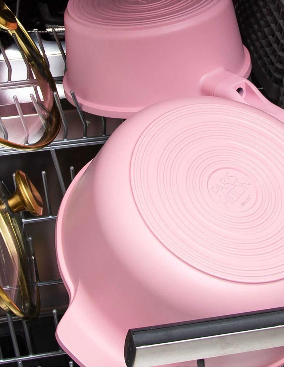 Batería de cocina de aluminio fundido antiadherente sin PFOA 10 piezas 3
