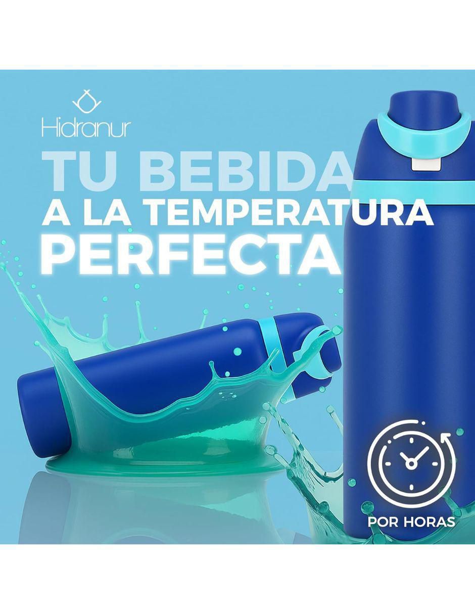 Termo de acero inoxidable con tapa rosca 5