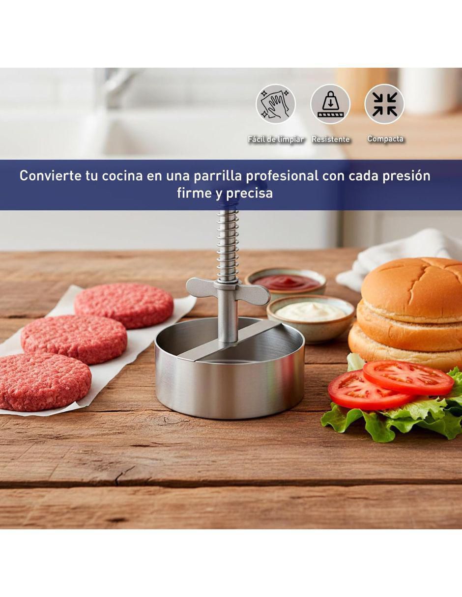 Molde para hamburguesa 3