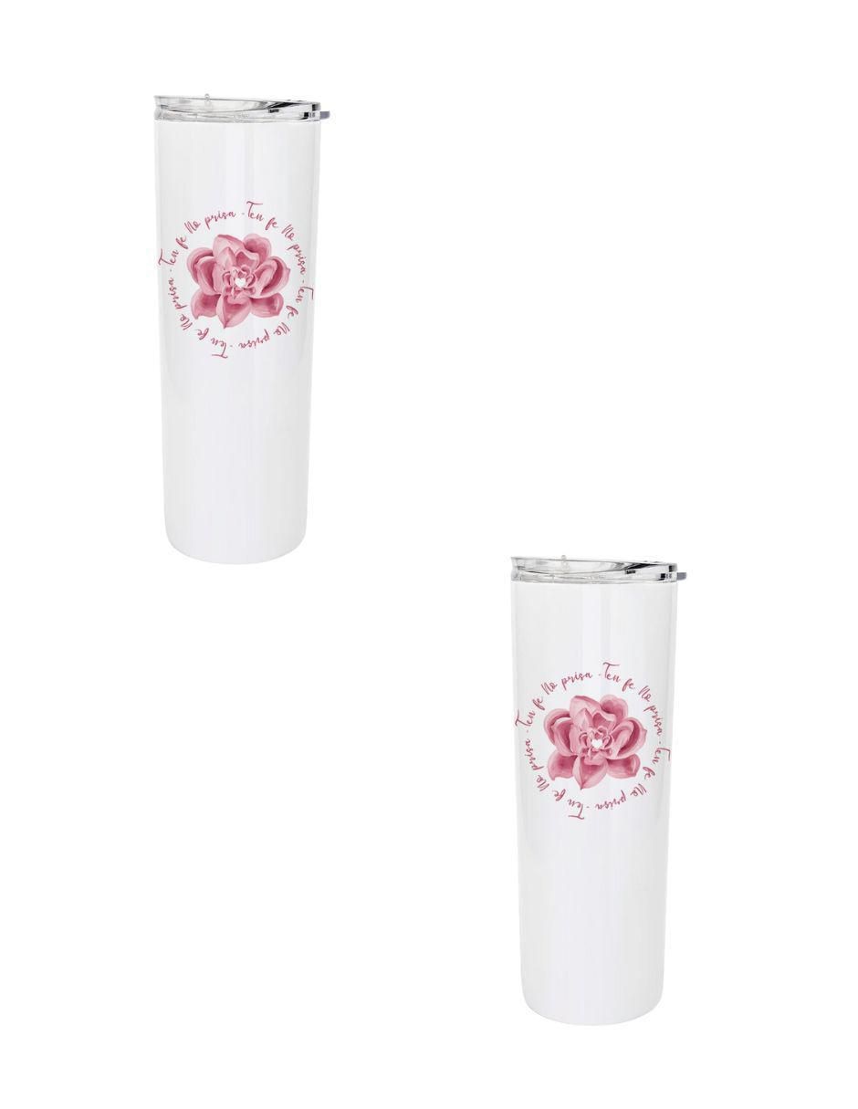 Set termo de acero inoxidable con tapa a presión 590 ml Set termo de acero inoxidable con tapa a presión 590 ml