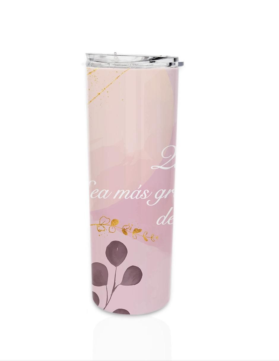 Set termo de acero inoxidable con tapa a presión 590 ml 2