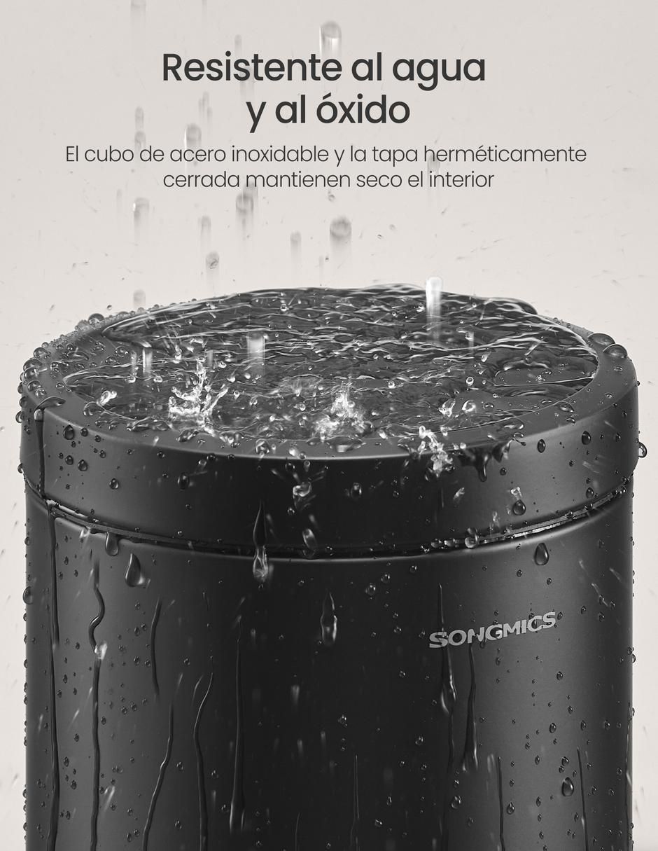 Bote de basura de acero 2