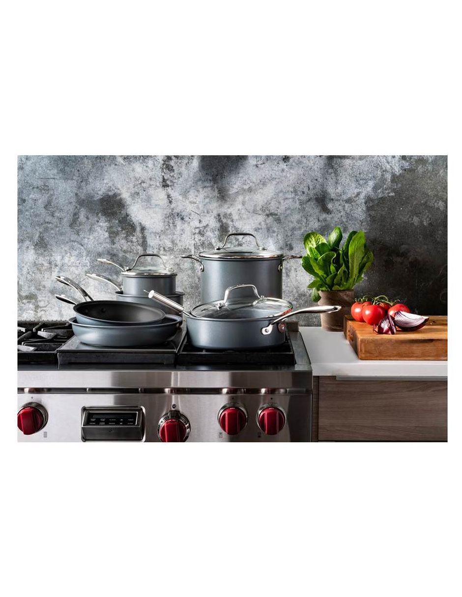 Batería de cocina Endurance de aluminio antiadherente premium 11 piezas 2