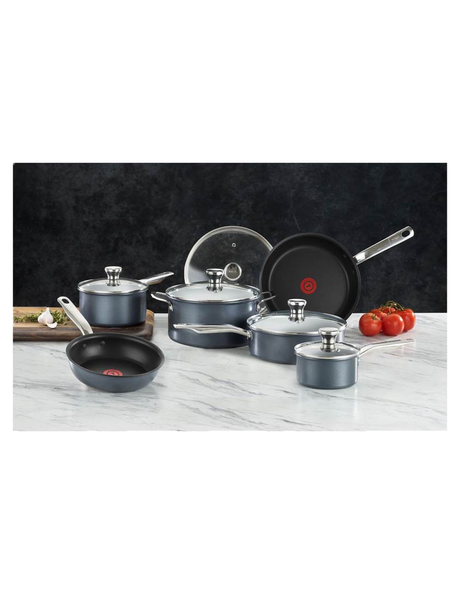 Batería de cocina Endurance de aluminio antiadherente premium 11 piezas 4