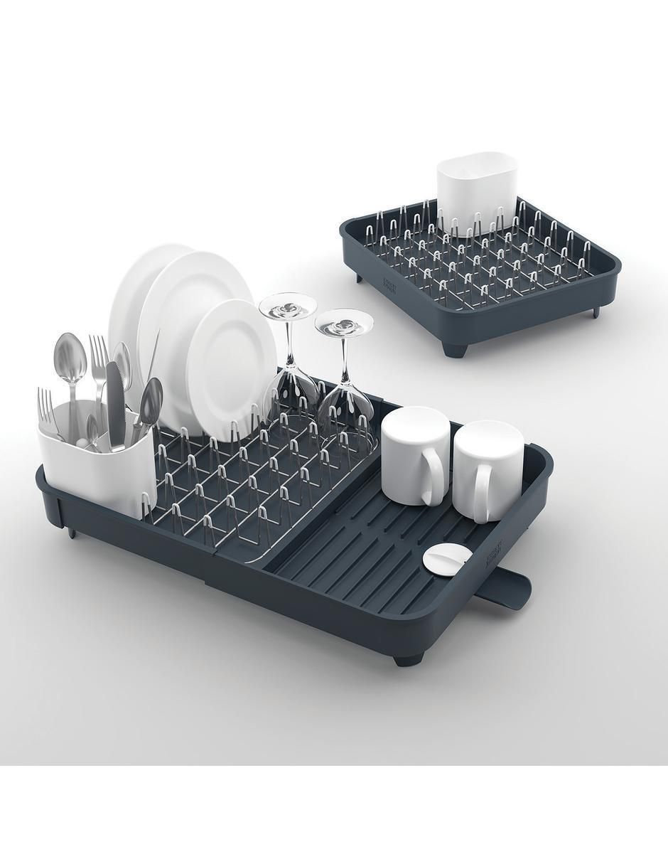 Escurridor de trastes/biberones Expanding Dish Rack de plástico 8