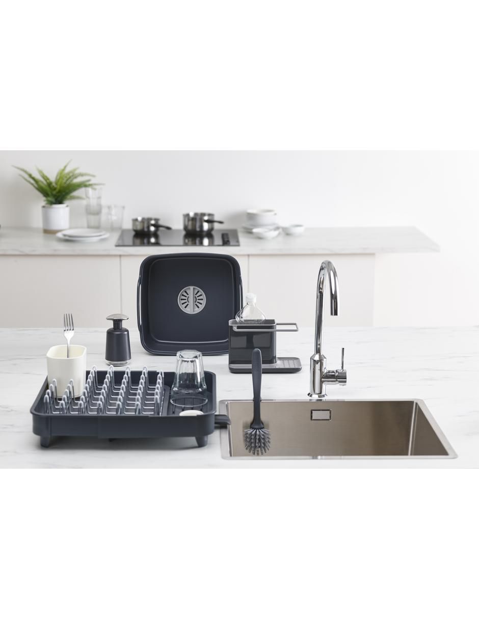 Escurridor de trastes/biberones Expanding Dish Rack de plástico 9