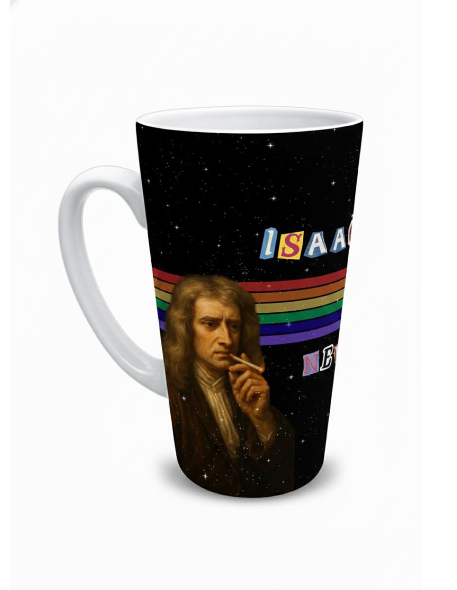 Taza clásica Isaac Newton
