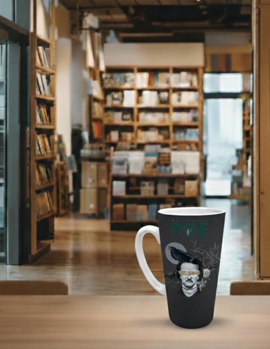 Taza americana Edgar Allan Poe 2