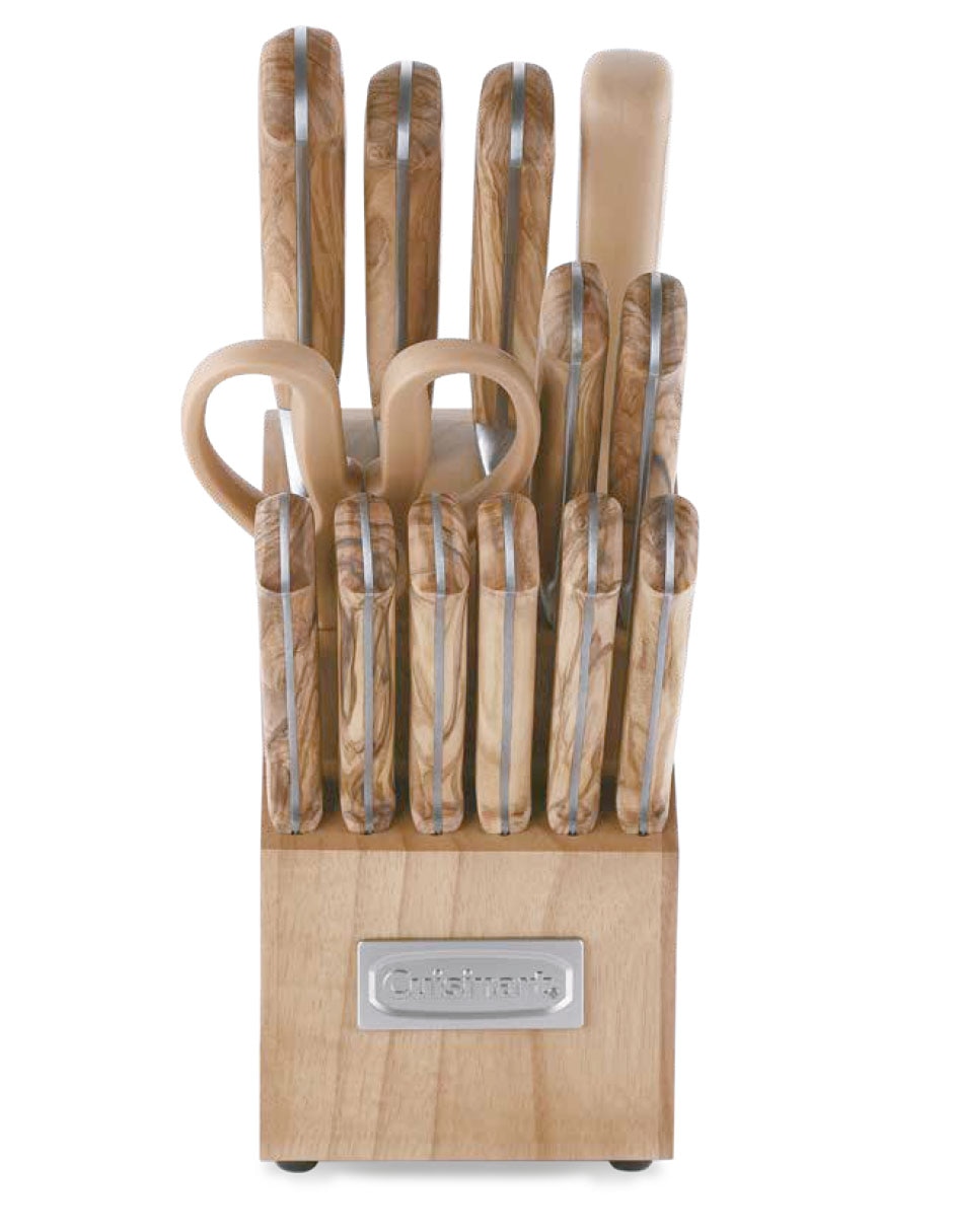 Set de cuchillos varios Madera 14 piezas