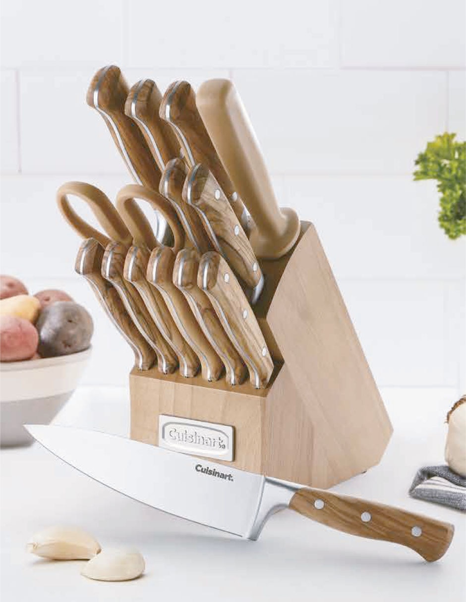 Set de cuchillos varios Madera 14 piezas 2