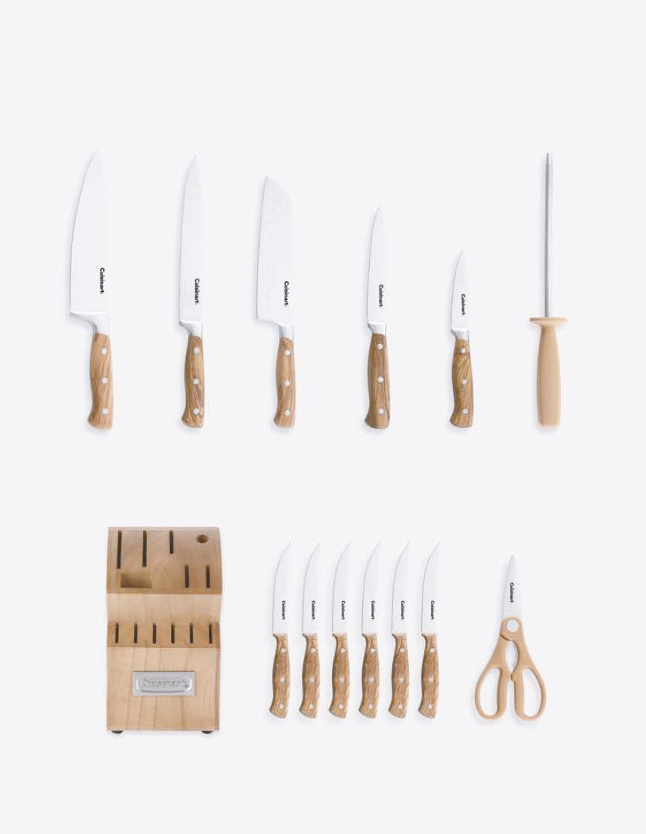 Set de cuchillos varios Madera 14 piezas 3