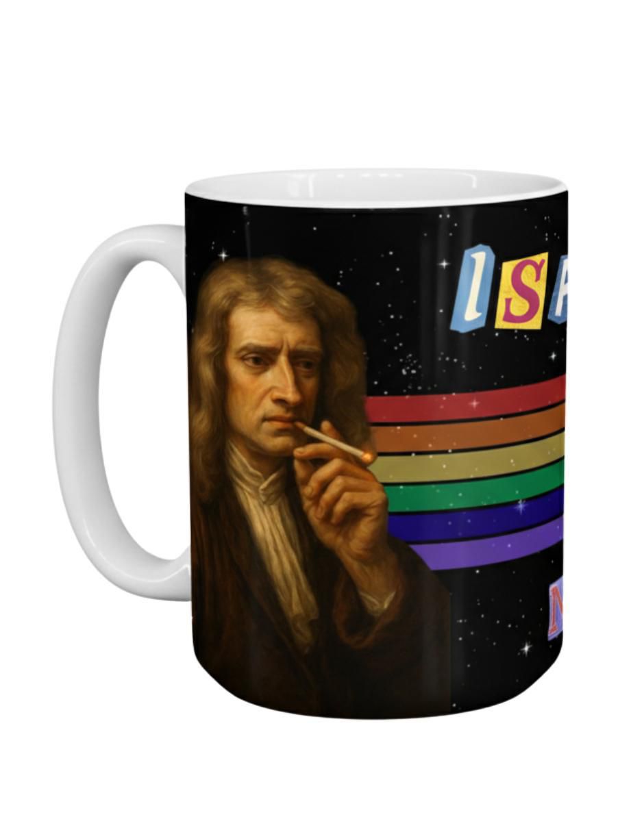 Taza clásica Isaac Newton Taza clásica Isaac Newton
