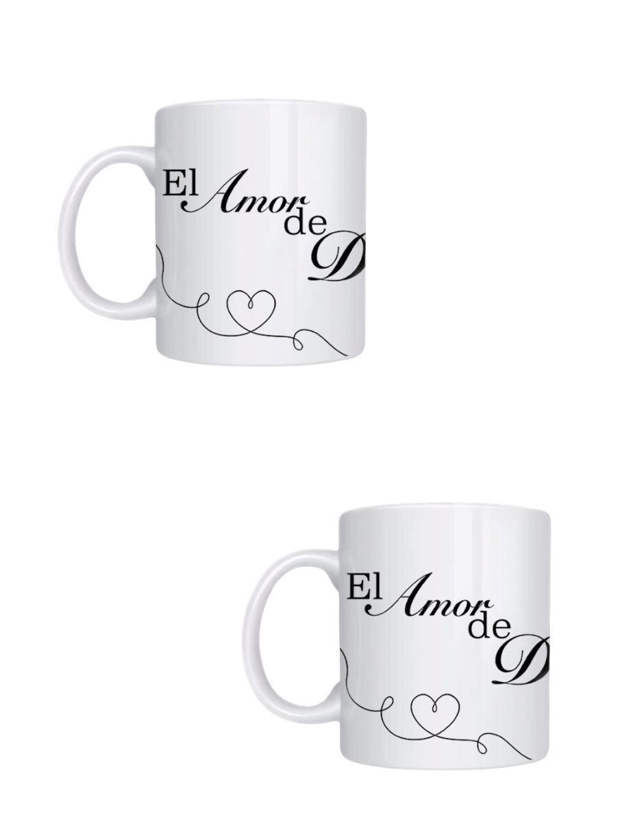 Set de tazas clásicas 2 piezas
