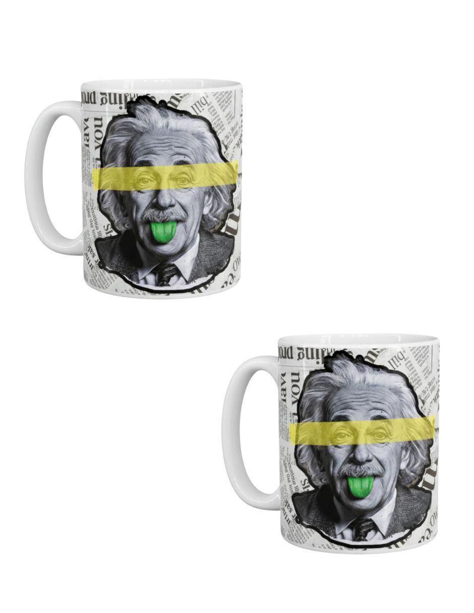 Set de tazas clásicas Albert Einstein 2 piezas