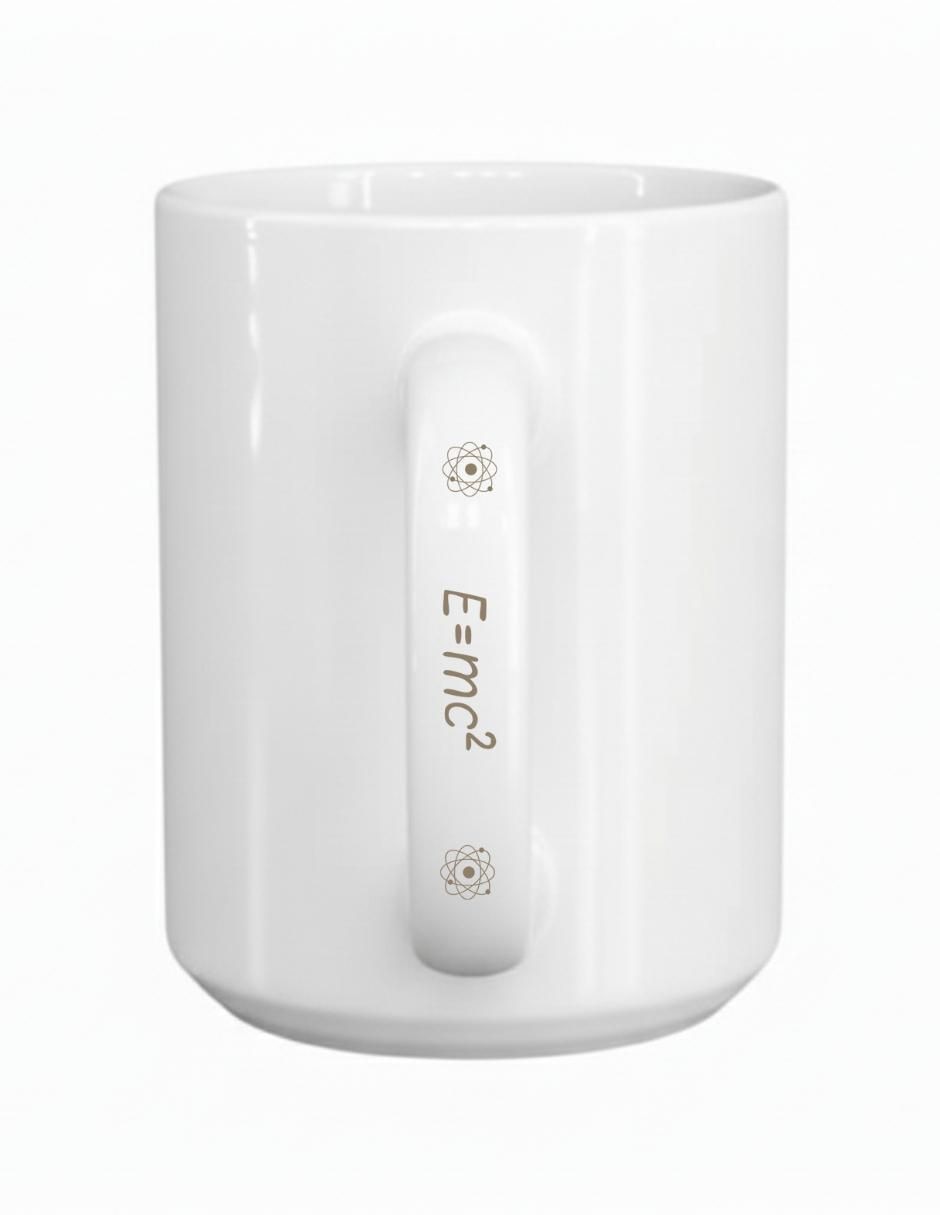 Set de tazas clásicas Albert Einstein 2 piezas 3
