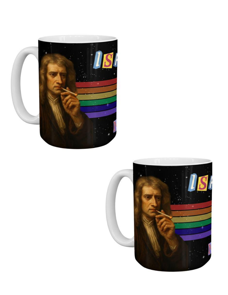 Set de tazas clásicas Isaac Newton 2 piezas