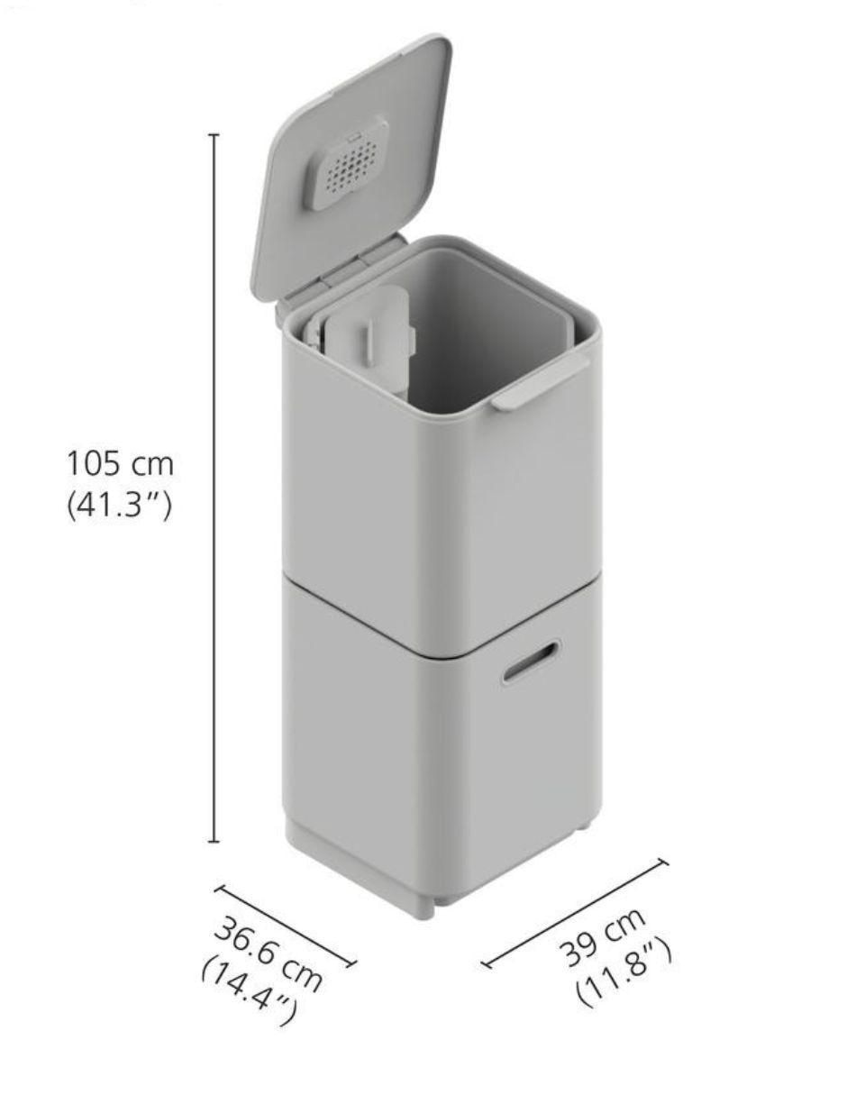 Bote de basura Totem 40 L 10