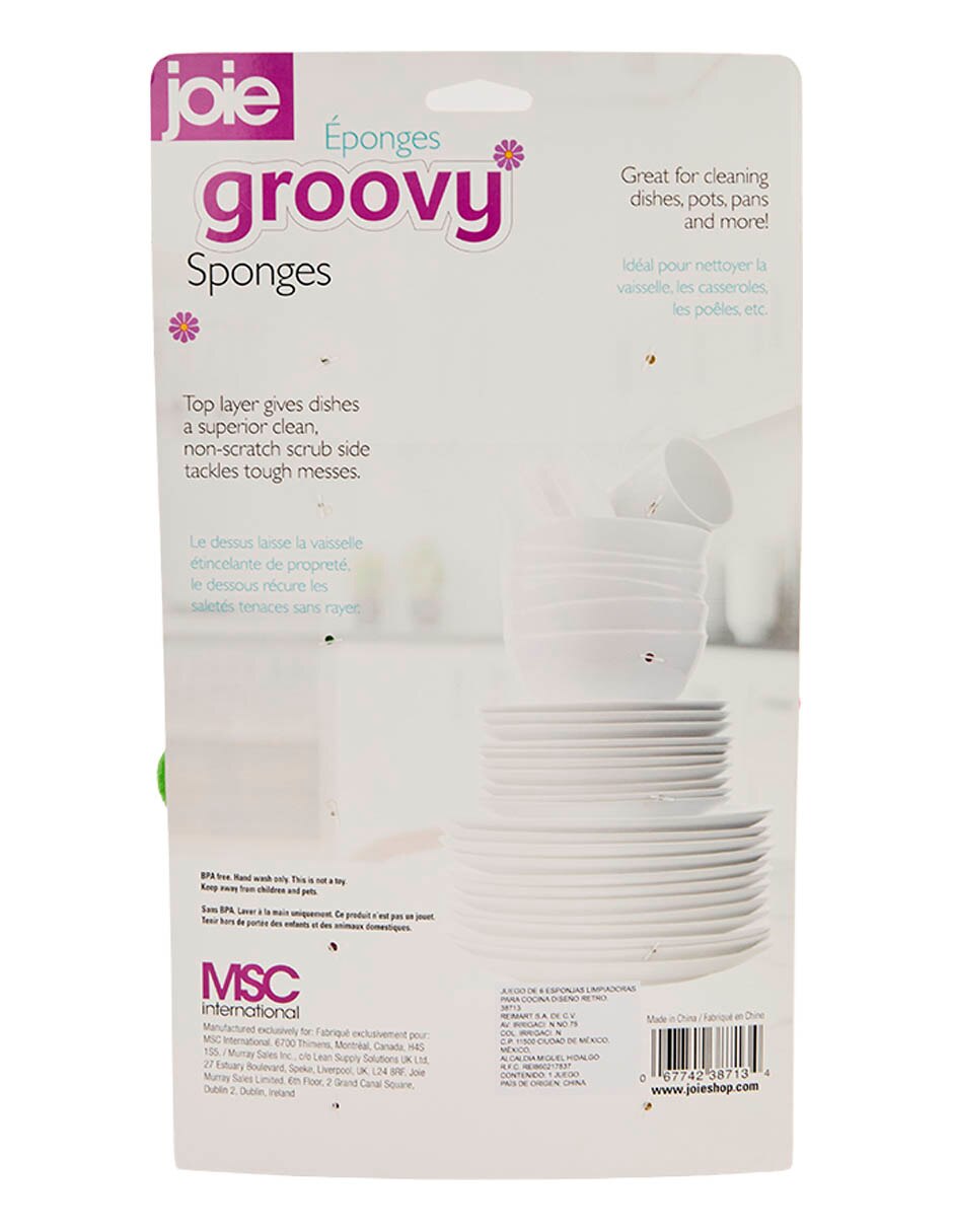 Set esponja para cocina 6 piezas 3