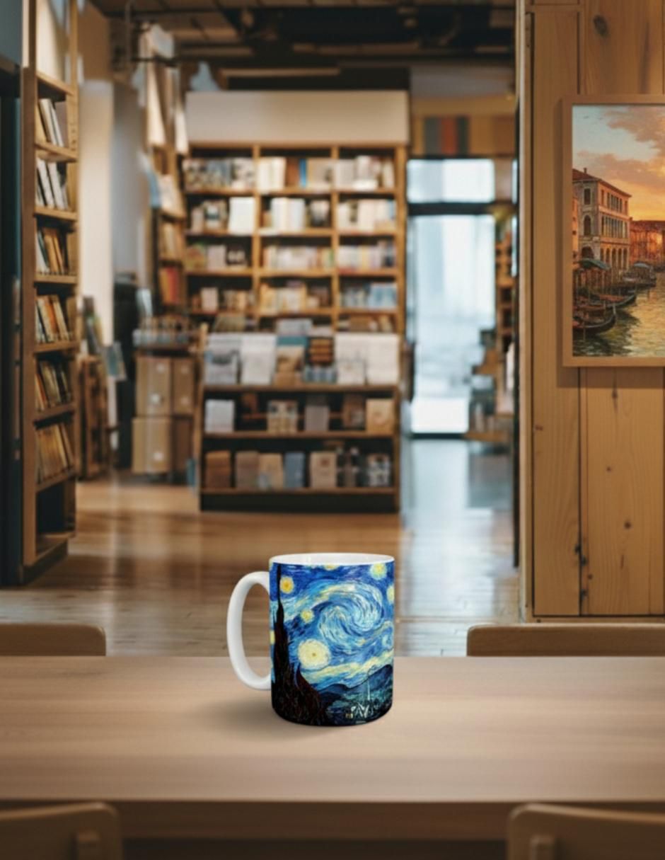 Set de tazas americana Vincent Van Gogh 2 piezas 5
