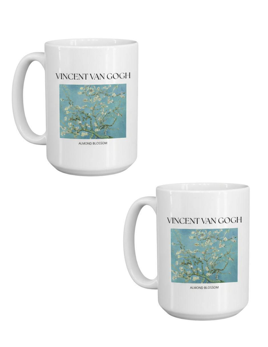 Set de tazas americana Vincent Van Gogh 2 piezas Set de tazas americana Vincent Van Gogh 2 piezas