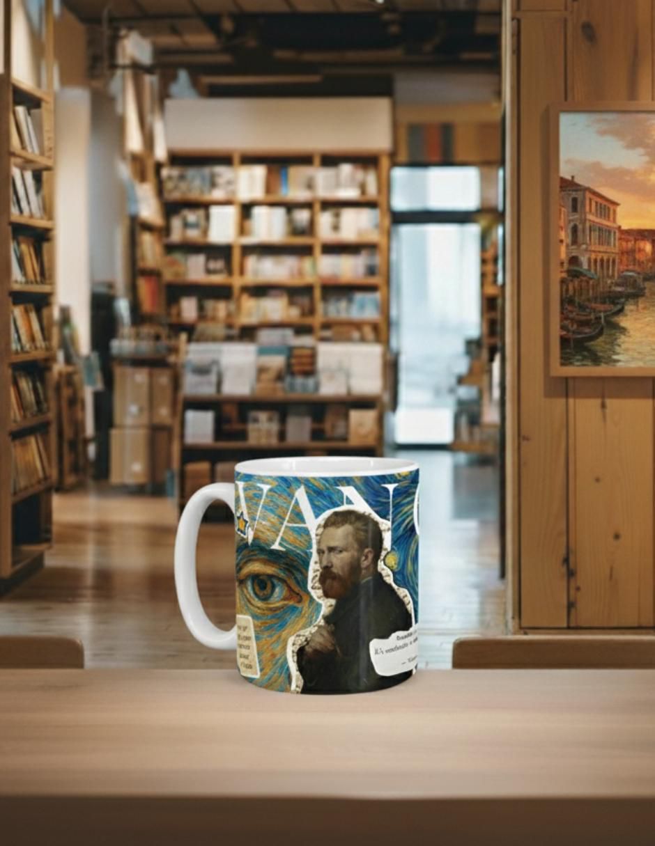 Set de tazas americana Vincent Van Gogh 2 piezas 5