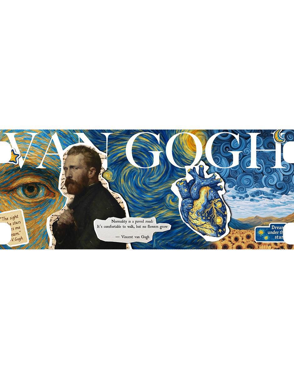 Set de tazas americana Vincent Van Gogh 2 piezas 6